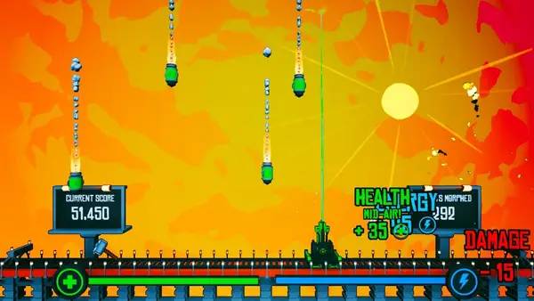 Интерфейс Antirocketh во время прохождения