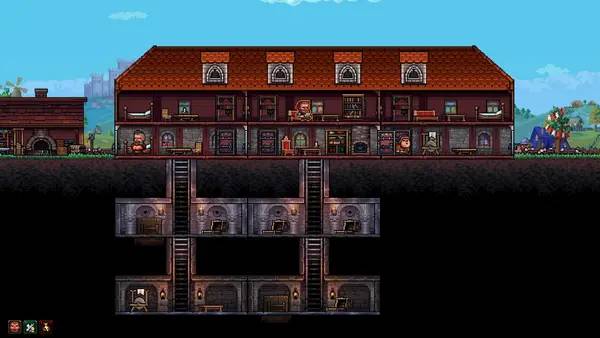 Интерфейс Anvil Saga во время прохождения