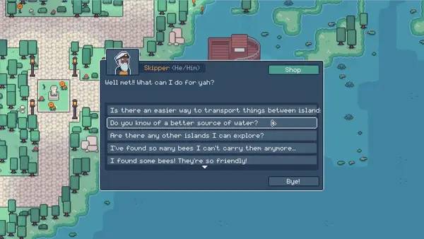 Интерфейс APICO во время прохождения