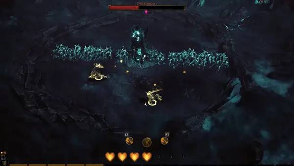 Интерфейс Archons во время прохождения