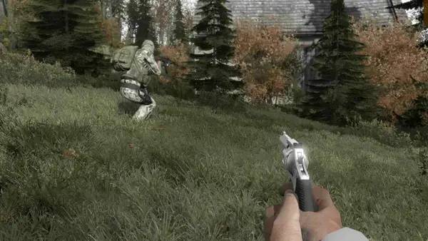 Интерфейс Arma 2 DayZ Mod во время прохождения