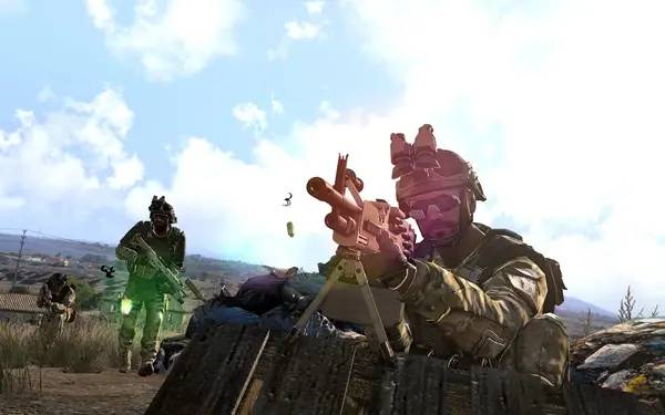 Интерфейс Arma 3 Marksmen во время прохождения