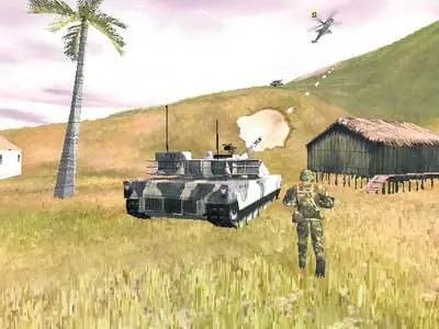 Интерфейс Armored Fist 3 во время прохождения