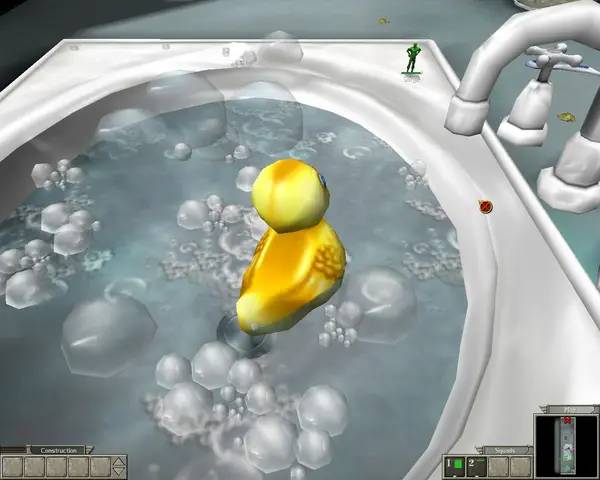 Интерфейс Army Men RTS во время прохождения