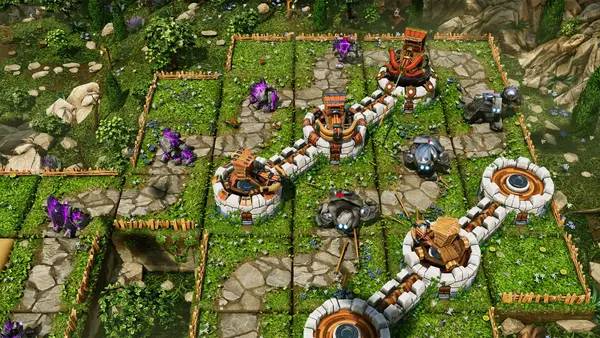 Интерфейс Artisan TD во время прохождения