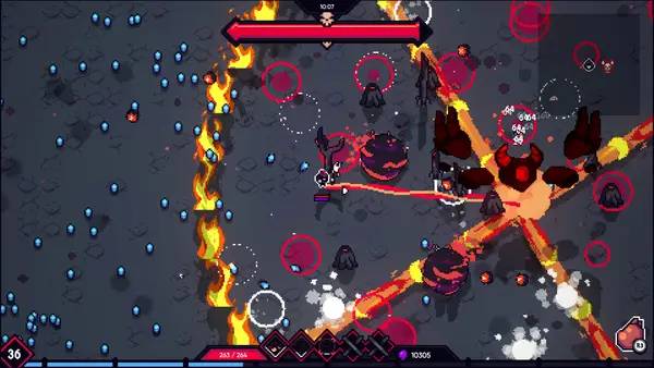 Интерфейс Asgard's Fall - Viking Survivors во время прохождения