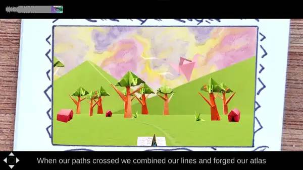 Интерфейс Asterism во время прохождения