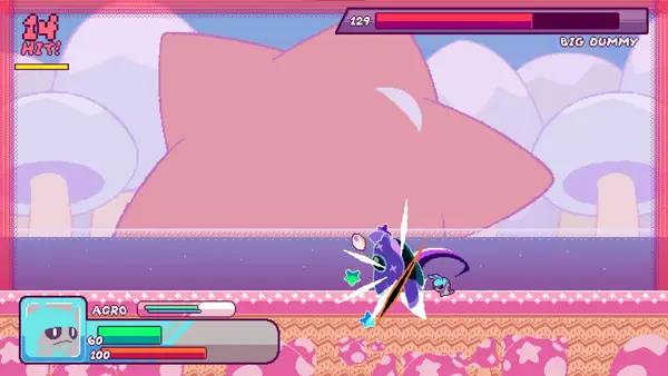 Интерфейс Astropods Starside Glaze во время прохождения