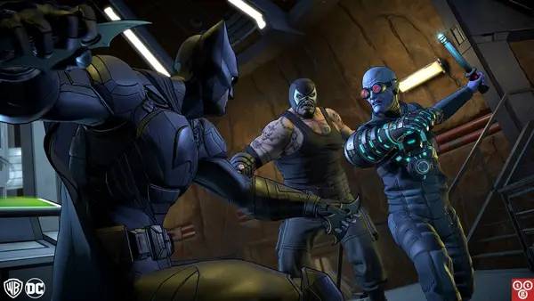 Интерфейс Batman The Enemy Within - The Telltale Series во время прохождения