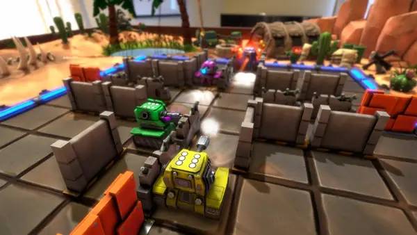 Интерфейс Battle Bolts во время прохождения