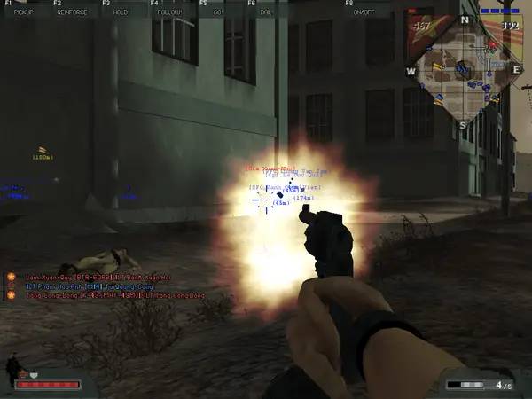 Интерфейс Battlefield Vietnam - Operation Remembrance во время прохождения