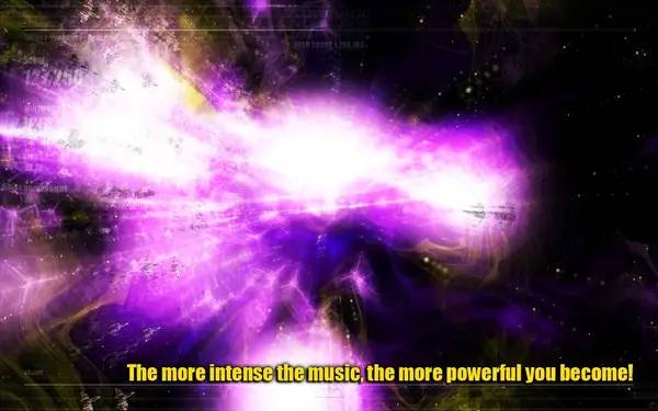 Интерфейс Beat Hazard во время прохождения