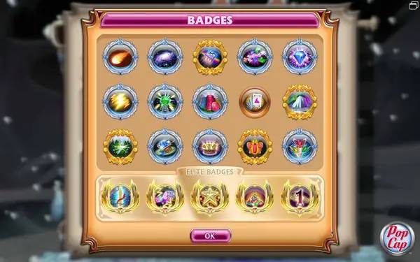 Интерфейс Bejeweled 3 во время прохождения