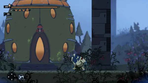 Интерфейс BIOMORPH во время прохождения