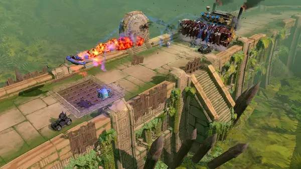 Интерфейс BlazeRush во время прохождения