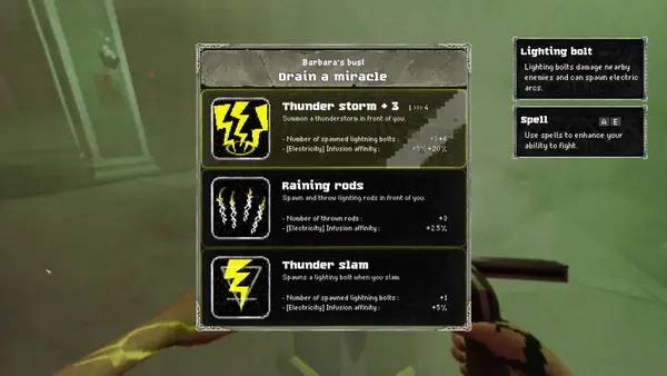 Интерфейс Blood Rush во время прохождения