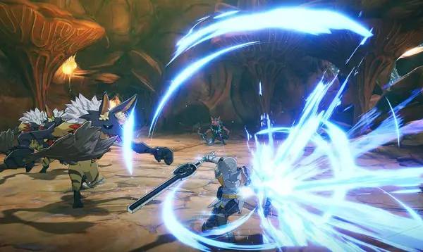 Интерфейс Blue Protocol во время прохождения