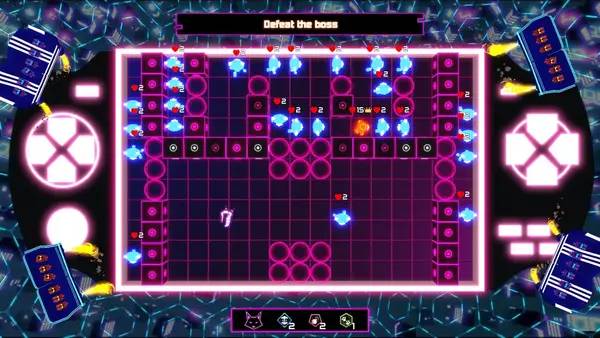 Интерфейс Bomber Fox во время прохождения