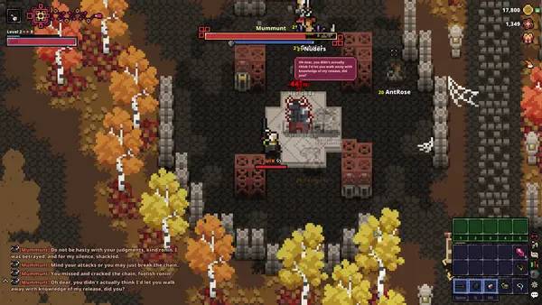 Интерфейс Born Again во время прохождения