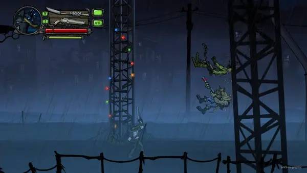 Интерфейс BUCK Saturday Morning Cartoon Apocalypse во время прохождения