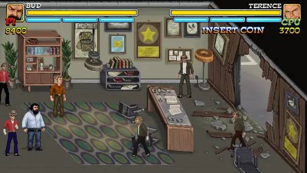 Интерфейс Bud Spencer & Terence Hill - Slaps And Beans во время прохождения