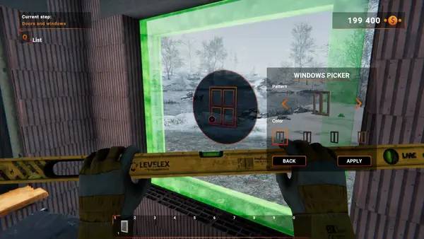 Интерфейс Builder Simulator во время прохождения