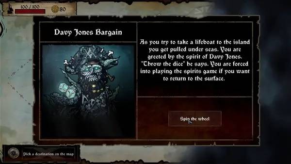 Интерфейс Captains and Cannons во время прохождения