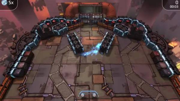 Интерфейс Caromble! во время прохождения