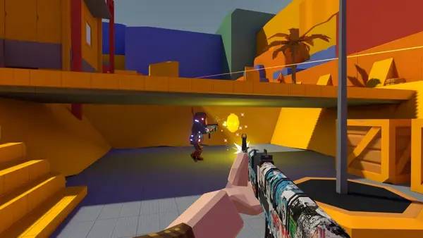 Интерфейс Cartoon Strike во время прохождения