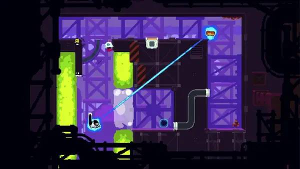 Интерфейс CATO Buttered Cat во время прохождения