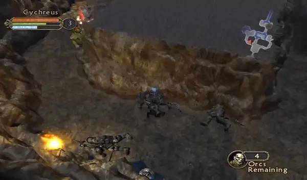 Интерфейс Champions Return To Arms во время прохождения