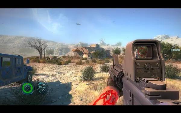 Интерфейс Chasing Dead во время прохождения