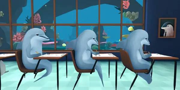 Интерфейс Classroom Aquatic во время прохождения