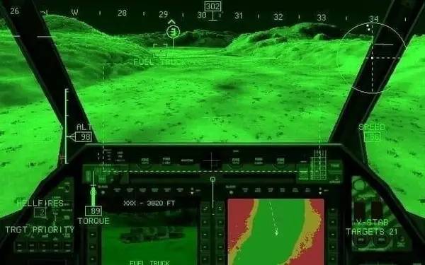 Интерфейс Comanche 3 во время прохождения