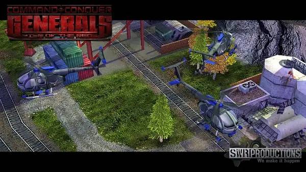 Интерфейс Command & Conquer Generals - Rise of the Reds во время прохождения