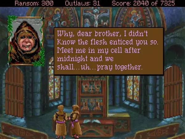 Интерфейс Conquests of the Longbow  The Legend of Robin Hood во время прохождения