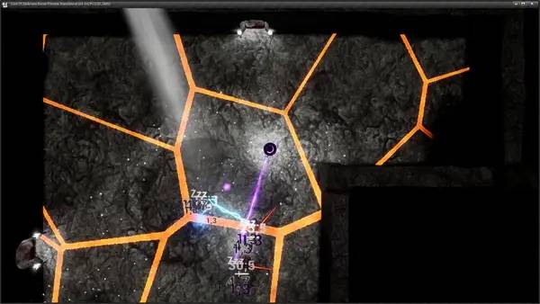 Интерфейс Core Of Darkness во время прохождения