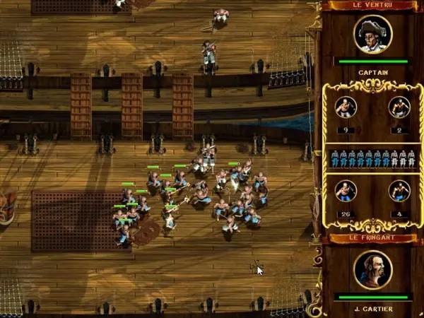 Интерфейс Corsairs Gold во время прохождения