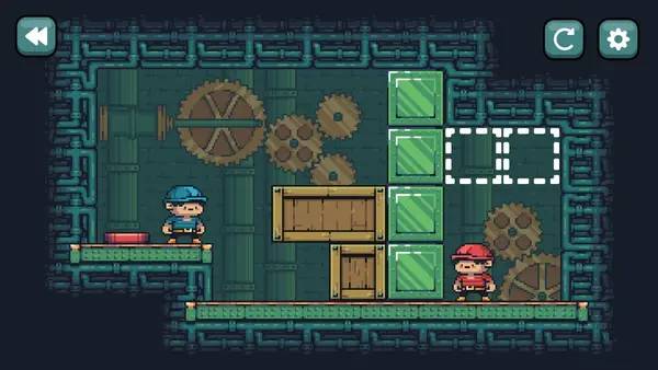 Интерфейс Crate Mates во время прохождения