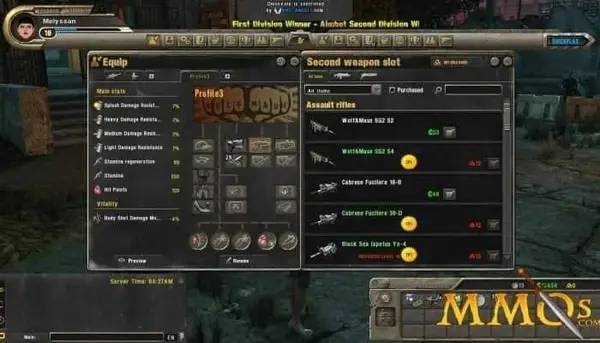 Интерфейс CrimeCraft GangWars во время прохождения