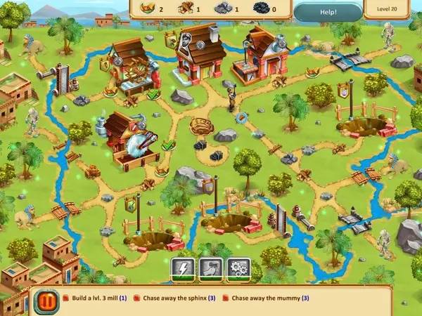 Интерфейс Crown of the Empire во время прохождения