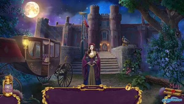 Интерфейс Cursed Fables White as Snow во время прохождения