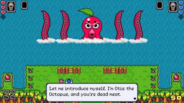 Интерфейс Dandy and Randy DX во время прохождения