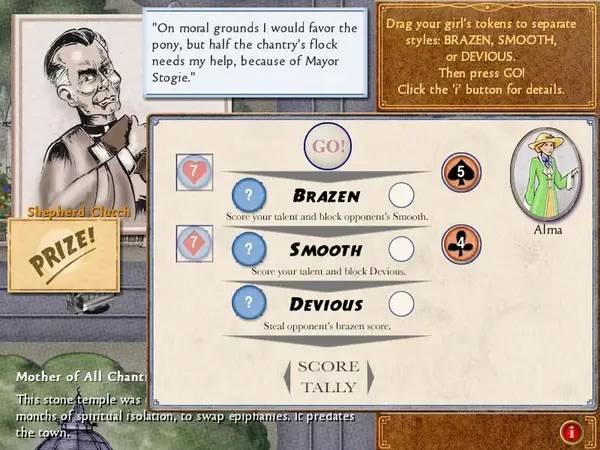 Интерфейс Dangerous High School Girls in Trouble! во время прохождения