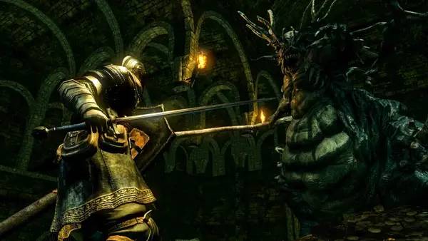 Интерфейс Dark Souls Artorias of the Abyss во время прохождения