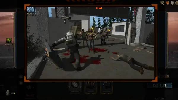 Интерфейс Dead Grid во время прохождения