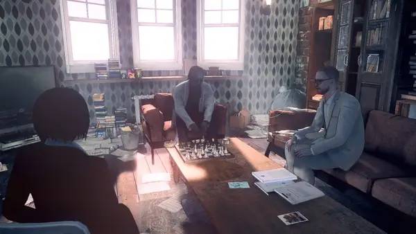 Интерфейс Deadly Premonition 2 A Blessing in Disguise во время прохождения