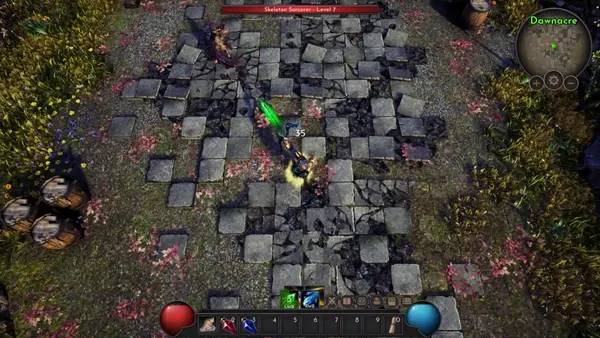 Интерфейс Deadsiege во время прохождения