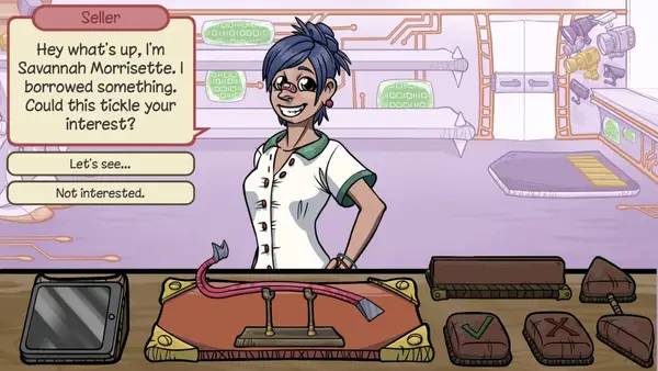 Интерфейс Dealer's Life 2 во время прохождения