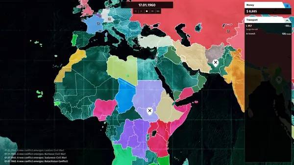 Интерфейс Death Trader Cold War во время прохождения